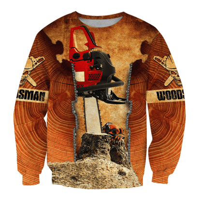 All Over Printed Woodsman Hoodie MEI09152001-MEI