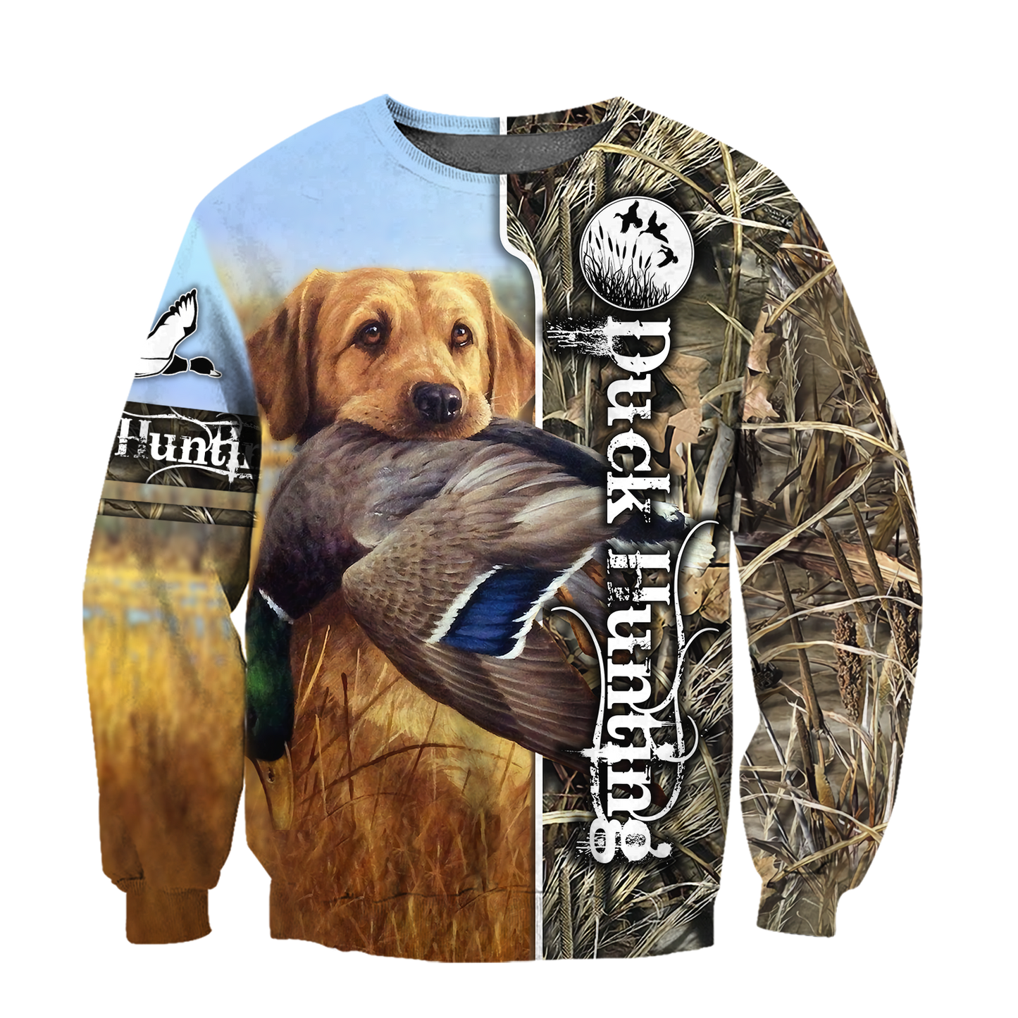 Mallard Duck Hunting 3D All Over Printed Shirts for Men and Women AM261104-Apparel-TT-Sweatshirts-S-Vibe Cosy™
