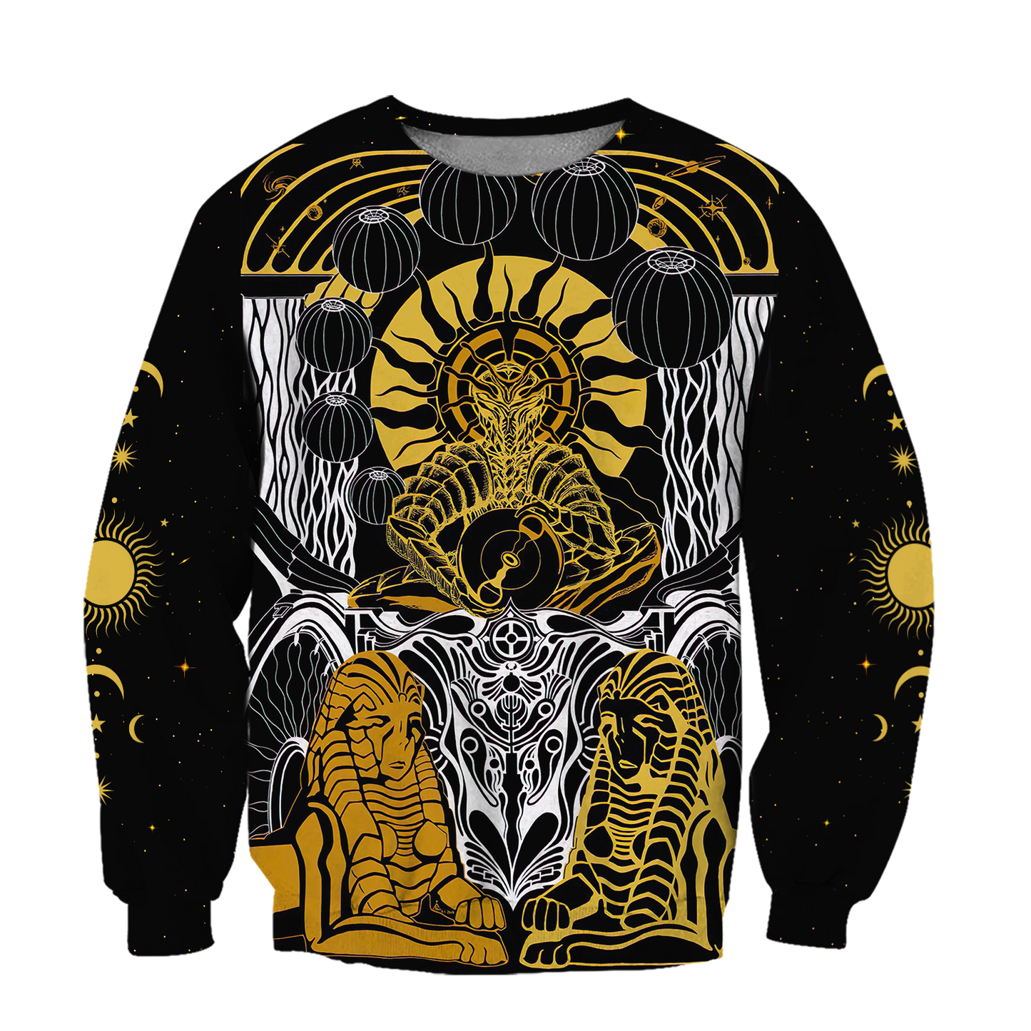 Tarot Cards The Chariot 3D All Over Printed Shirts For Men and Women AM150602-Apparel-TT-Sweatshirts-S-Vibe Cosy™