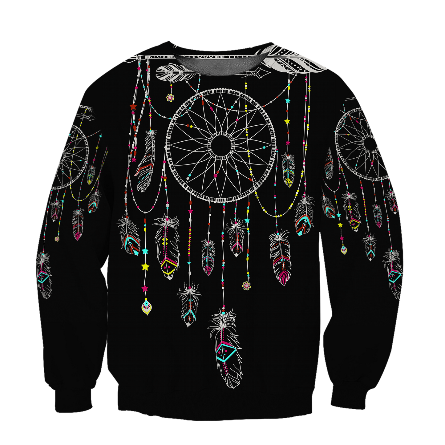 Native American Dreamcatcher 3D All Over Printed Shirts For Men and Women TT062060-Apparel-TT-Sweatshirts-S-Vibe Cosy™