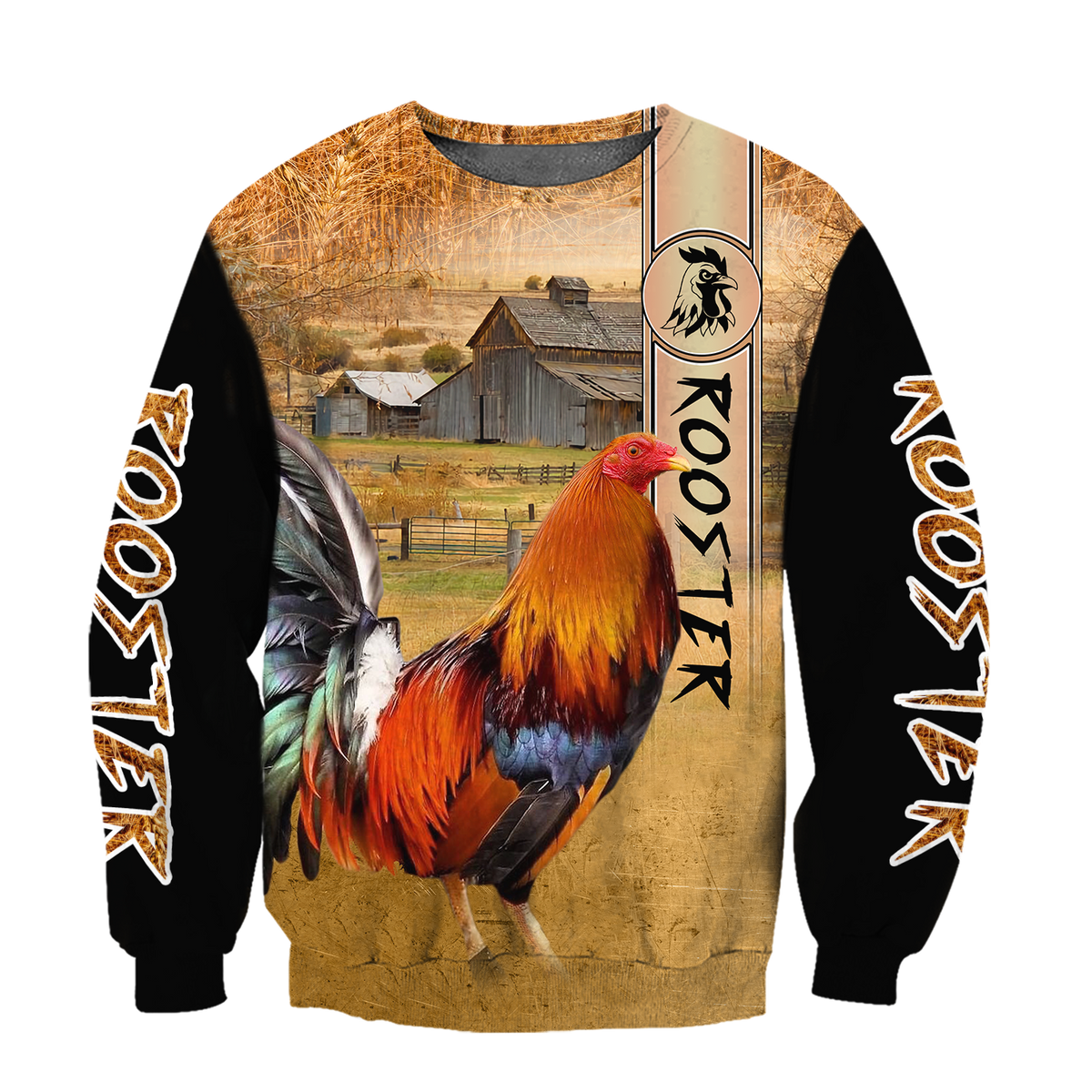 Rooster 3D All Over Printed Shirts for Men and Women AM251201 NM-Apparel-NM-Sweatshirts-S-Vibe Cosy™