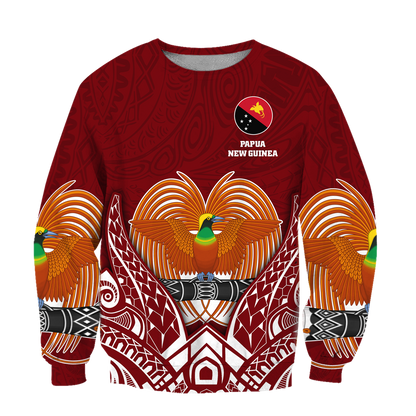 Papua New Guinea 3D Printed Shirts-Apparel-TT-Sweatshirts-S-Vibe Cosy™