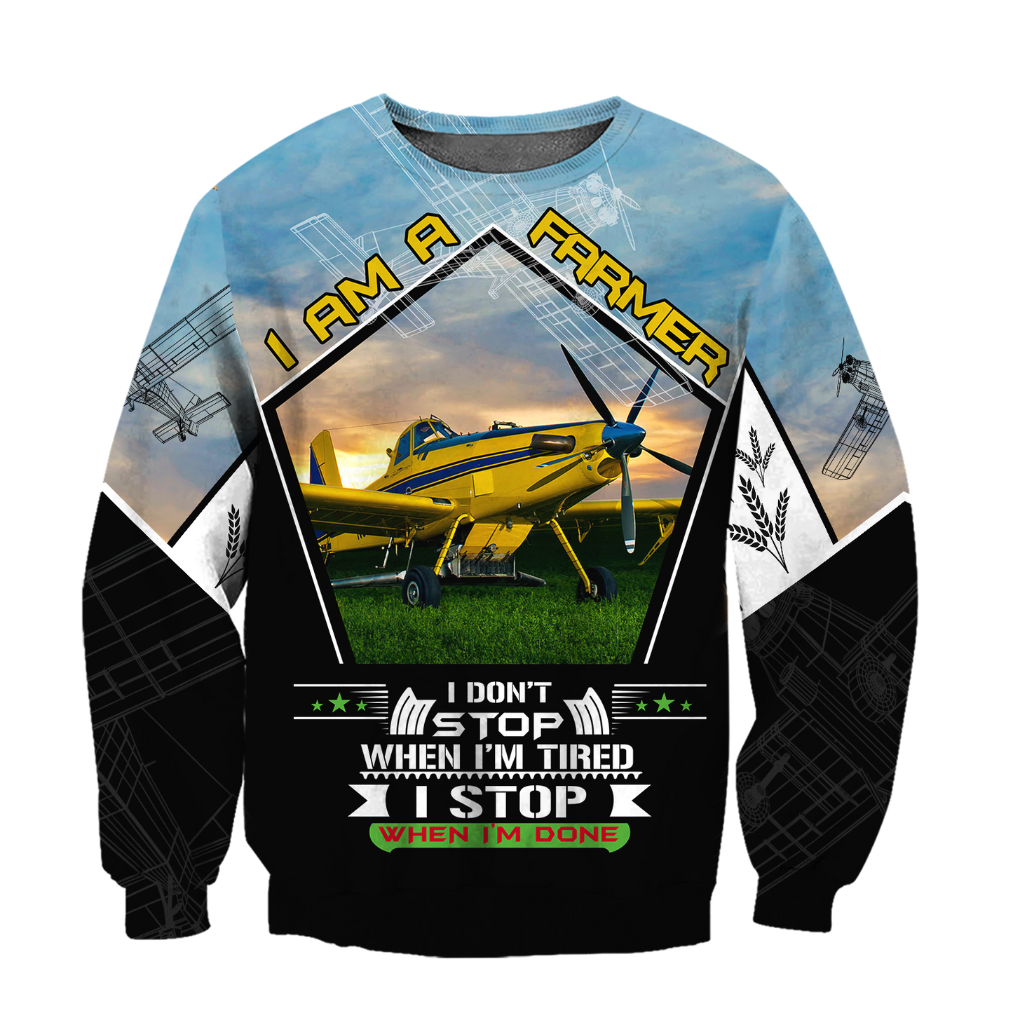 Farmer 3D All Over Printed Shirts for Men and Women AM240203-Apparel-TT-Sweatshirts-S-Vibe Cosy™