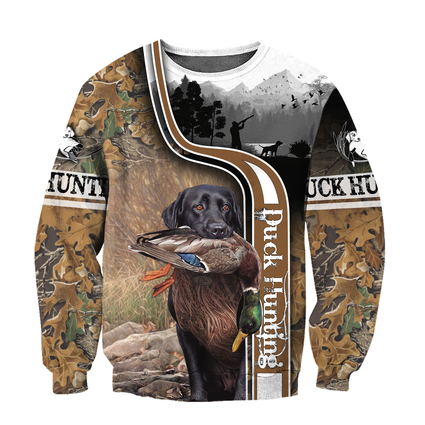 Mallard Duck Hunting 3D All Over Printed Shirts for Men and Women AM271101-Apparel-TT-Sweatshirts-S-Vibe Cosy™