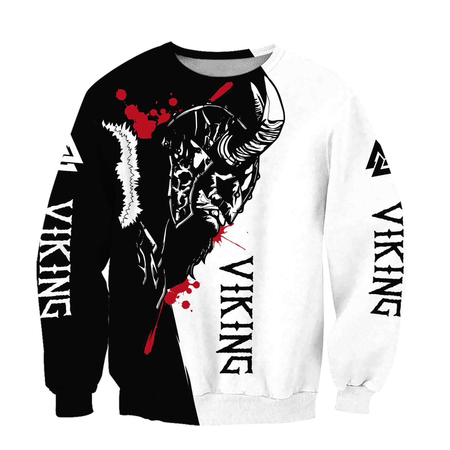 Vikings Odin 3D All Over Printed Shirts For Men and Women-Apparel-HP Arts-Sweatshirt-S-Vibe Cosy™