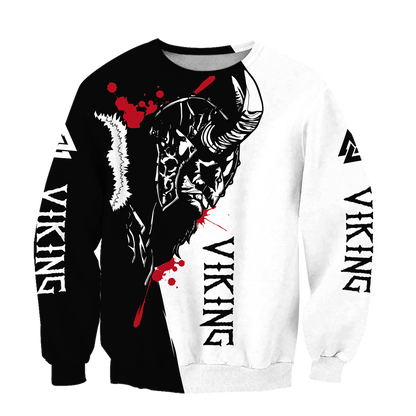Vikings Odin 3D All Over Printed Shirts For Men and Women-Apparel-HP Arts-Sweatshirt-S-Vibe Cosy™