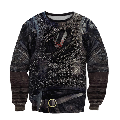 3D All Over Printed Vikings Armor Tops-Apparel-HP Arts-Sweatshirt-S-Vibe Cosy™
