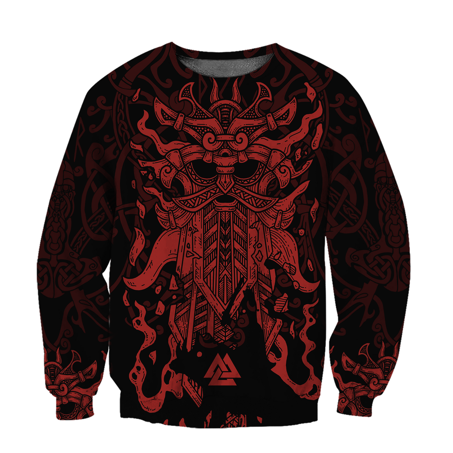 Viking Odin Style 2-Apparel-HP Arts-SweatShirt-S-Vibe Cosy™