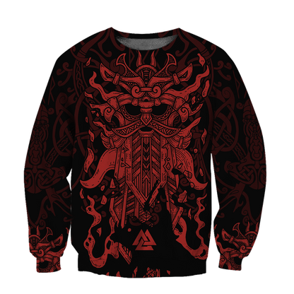 Viking Odin Style 2-Apparel-HP Arts-SweatShirt-S-Vibe Cosy™