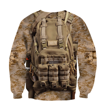 All Over Printed Marine Corps Uniforms-Apparel-HP Arts-Hoodie-S-Vibe Cosy™