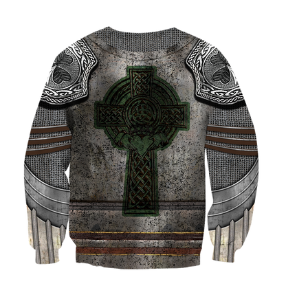 Irish Armor Warrior Chainmail 3D All Over Printed Shirts For Men and Women AM250204-Apparel-TT-Hoodie-S-Vibe Cosy™