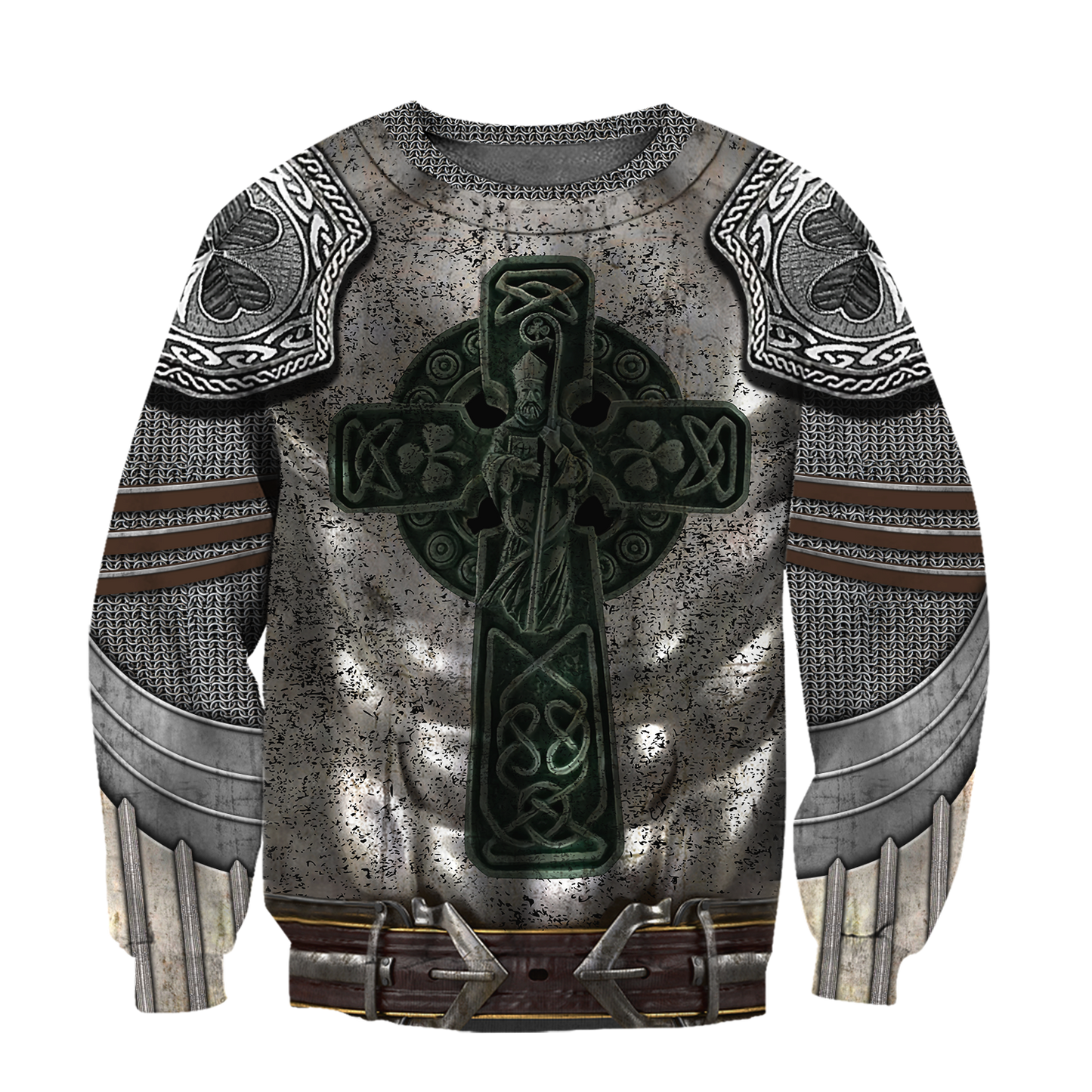 Irish Armor Knight Warrior Chainmail 3D All Over Printed Shirts For Men and Women TT0121 - Amaze Style™-Apparel