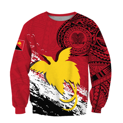 Papua New Guinea 3D Printed Shirts-Apparel-TT-Sweatshirts-S-Vibe Cosy™