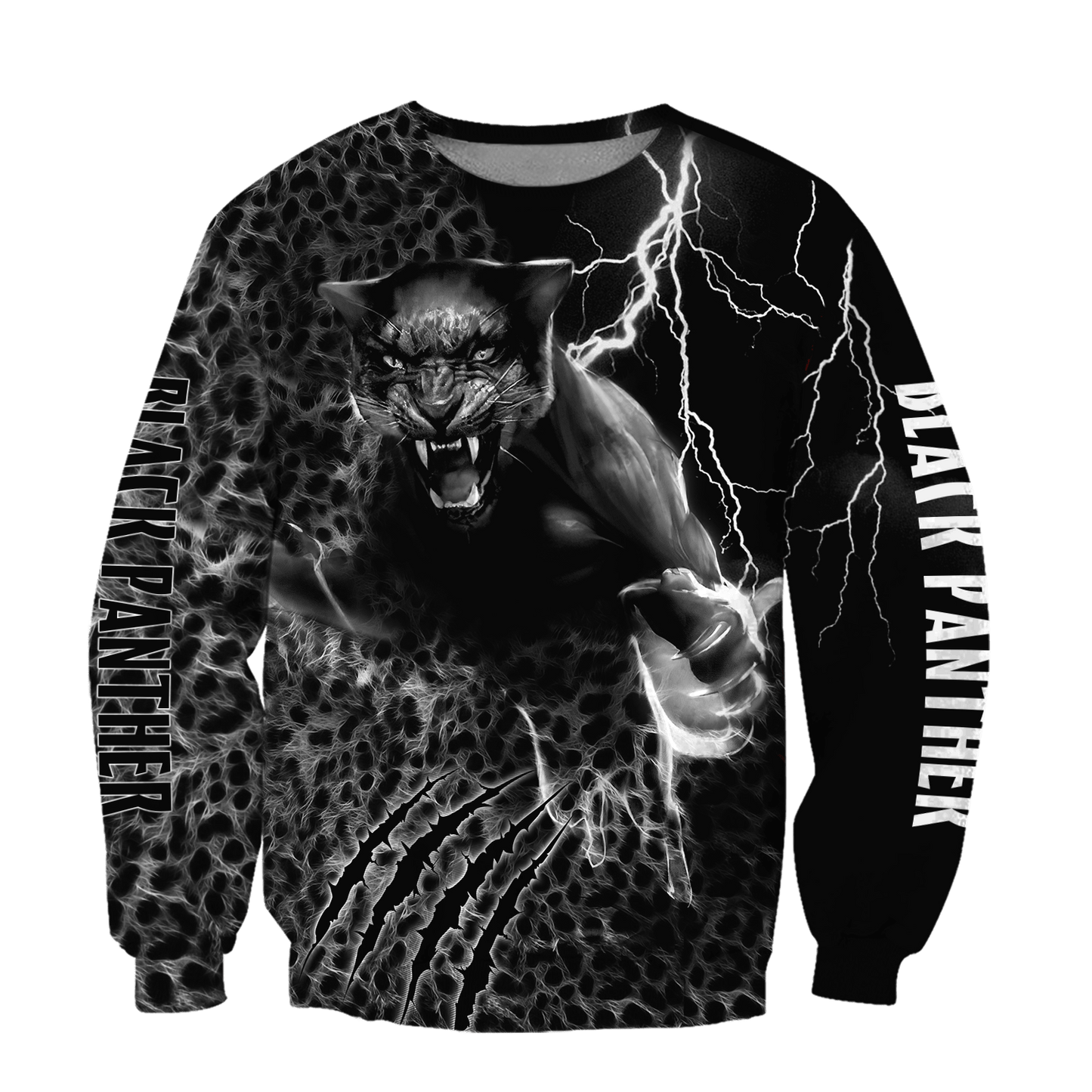 The Black Panther Power 3D All Over Print Hoodie AM092006