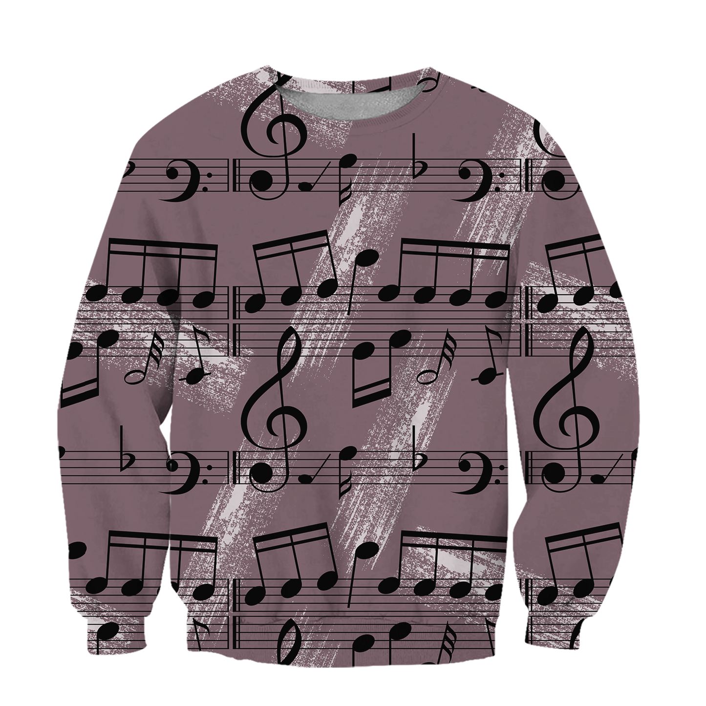 Musical Notes 3D All Over Printes-Apparel-HP Arts-Sweatshirt-S-Vibe Cosy™