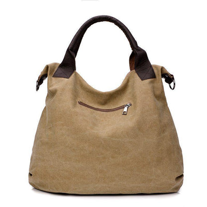Women's Large Pocket Messenger Handbag-Shoulder Bags-6teenth-Blue-(30cm<Max Length<50cm)-Vibe Cosy™