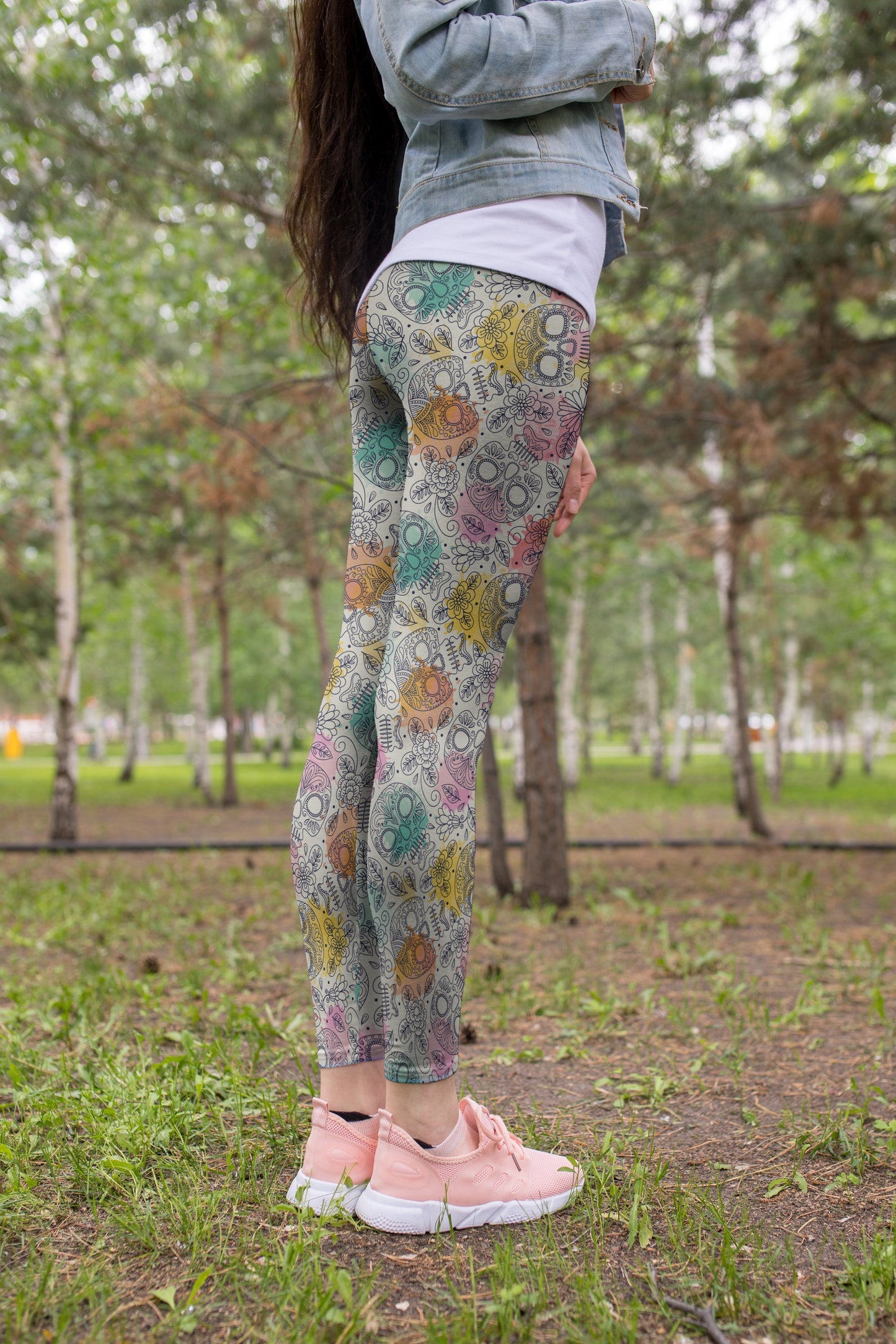 3D All Over Print Skull Legging-Apparel-Khanh Arts-Legging-S-Vibe Cosy™