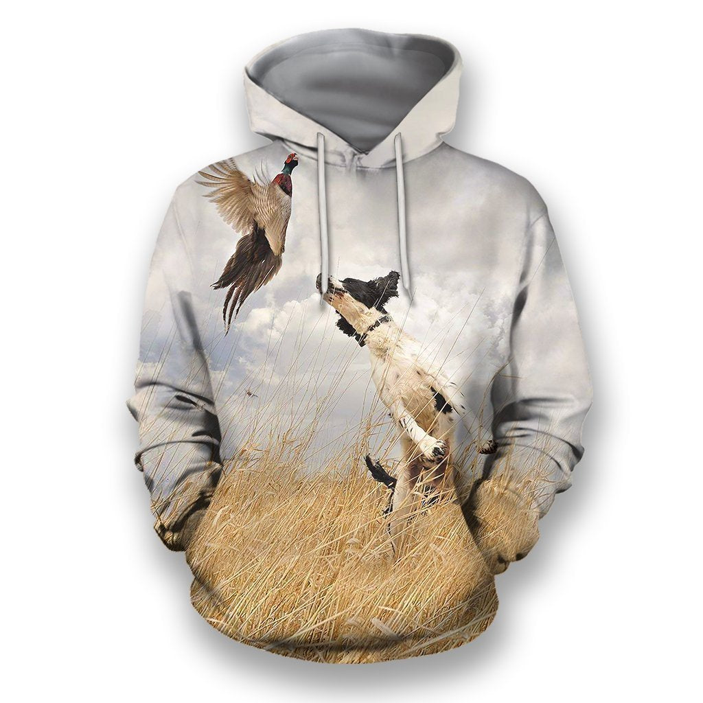 3D All Over Printed Hunting Dog Shirts-Apparel-HbArts-Hoodie-S-Vibe Cosy™
