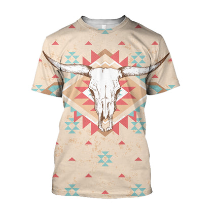 Native American 3D Over Printed Unisex Shirt