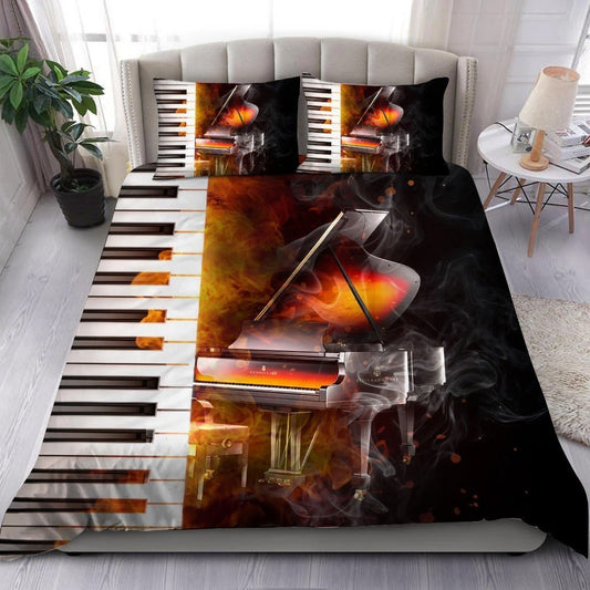 Premium Piano Bedding Set