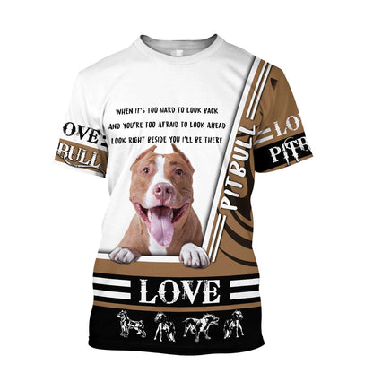 Pitbull 3d hoodie shirt for men and women VP03112009