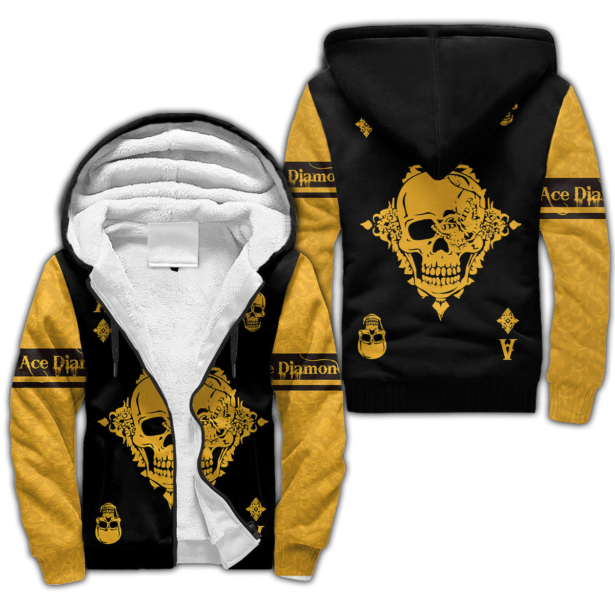 Ace Diamond 3D All Over Printed Unisex Shirts