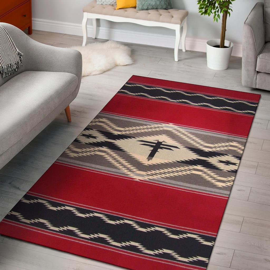 Native American 3D All Over Printed Rug