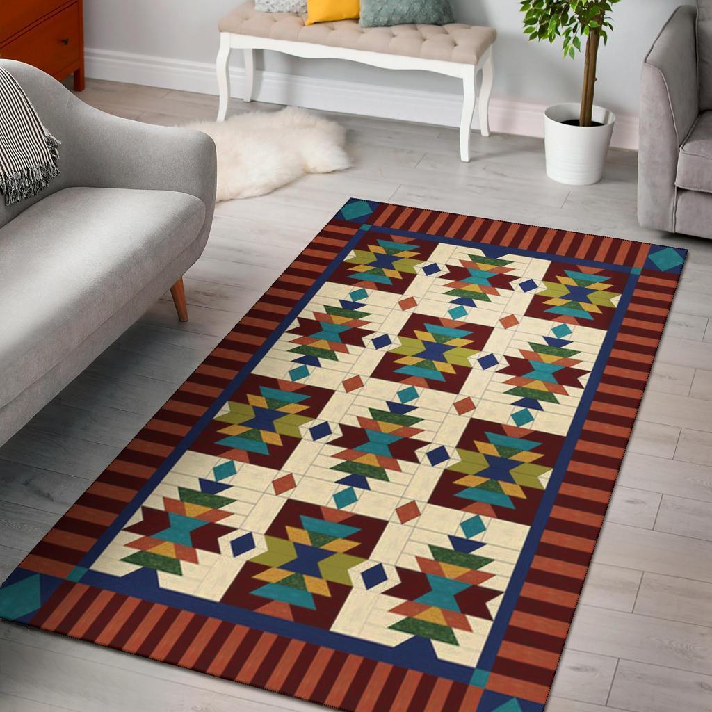 Native American 3D All Over Printed Rug