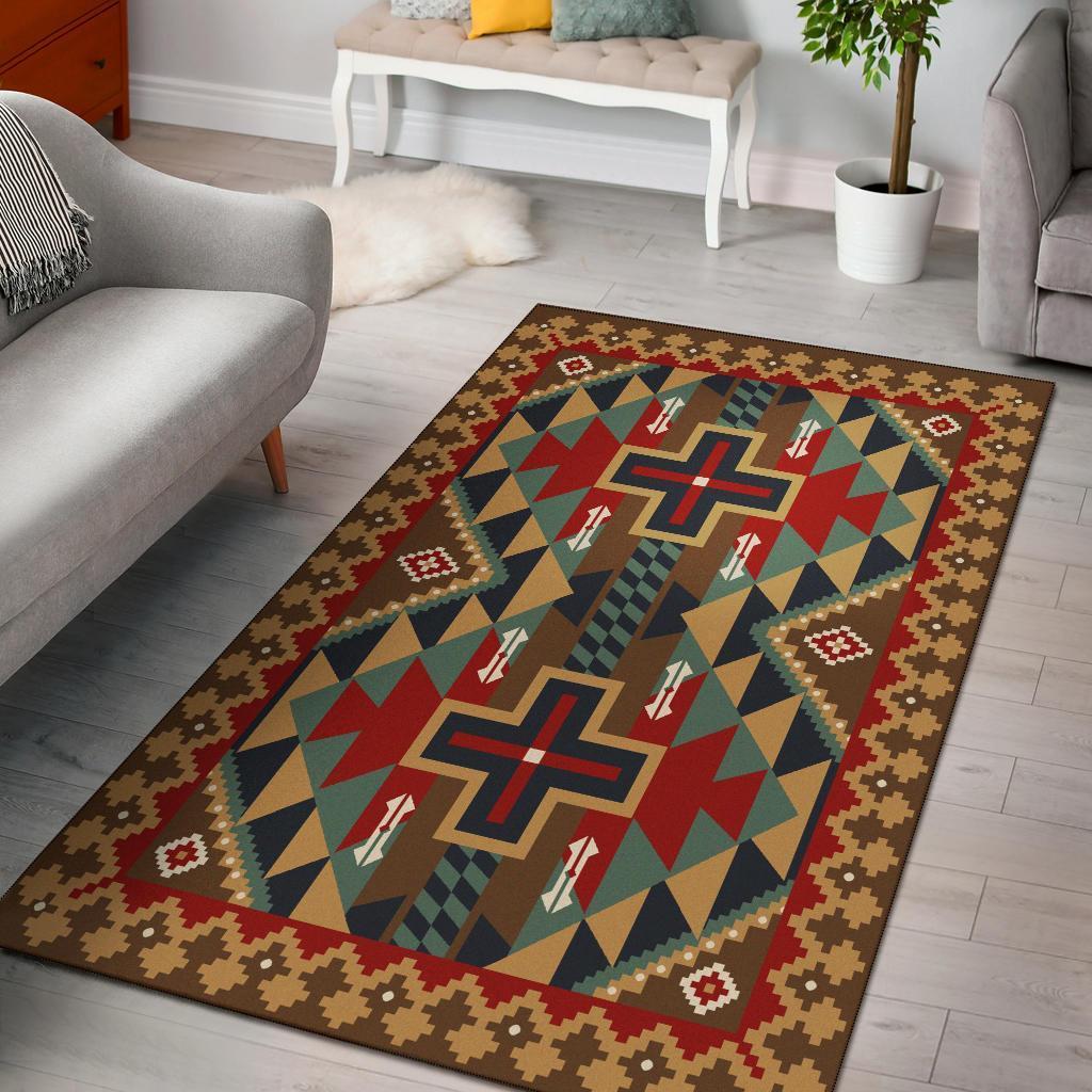 Native American 3D All Over Printed Rug