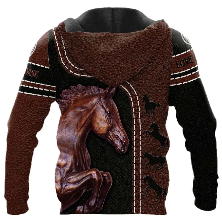 Love Horse 3D All Over Printed Shirts For Men And Women TN