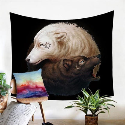 Native American 3D All Over Printed Tapestry
