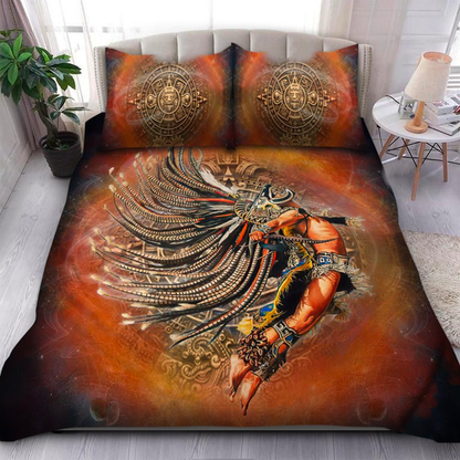 Aztec Mexico 3D Printed Bedding Set DQB08102109