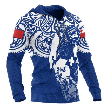 Tonga in My Heart Polynesian Tattoo Style 3D Printed Shirts TT0027-Apparel-TT-Hoodie-S-Vibe Cosy™