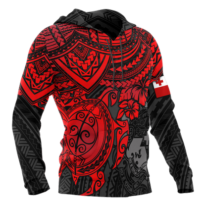 Tonga in My Heart Polynesian Tattoo Style 3D Printed Shirts TT0025-Apparel-TT-Hoodie-S-Vibe Cosy™