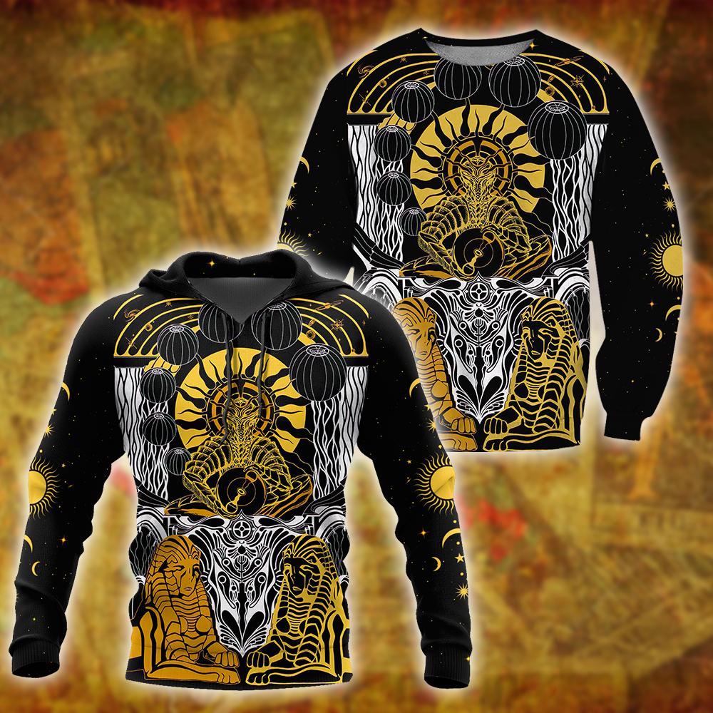 Tarot Cards The Chariot 3D All Over Printed Shirts For Men and Women AM150602-Apparel-TT-Hoodie-S-Vibe Cosy™