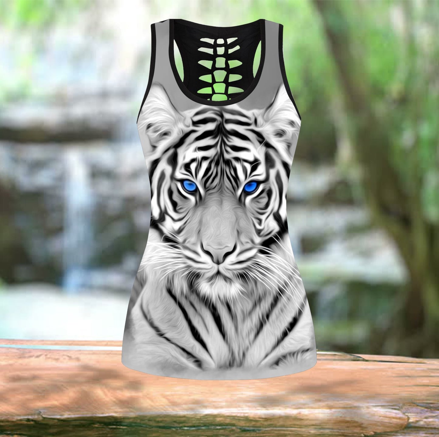 White Tiger Combo Legging + Tank Top DQB08172003