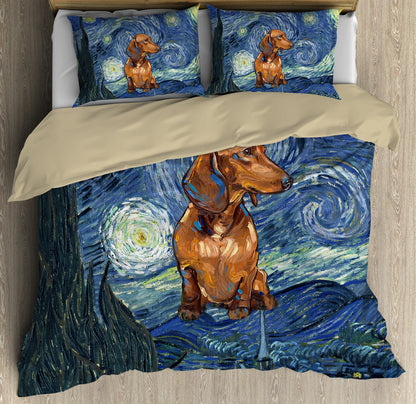 Lovely Dachshund Bedding Set KH0811201