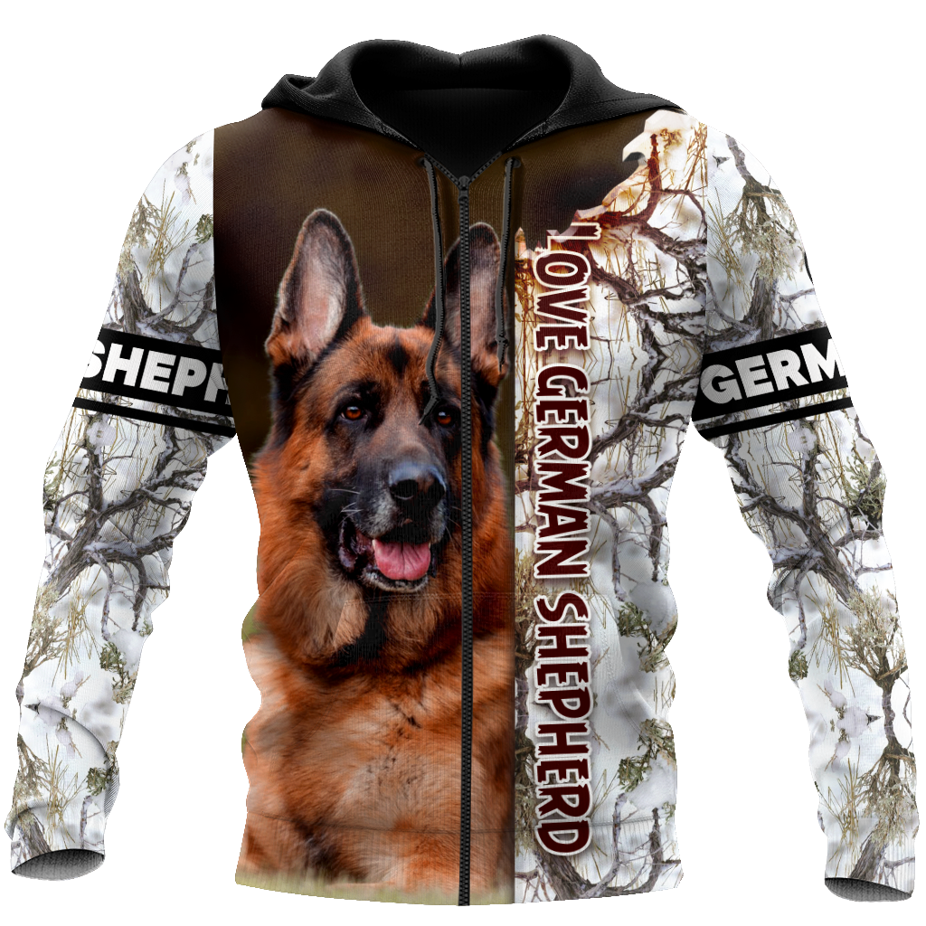 German shepherd 3d hoodie shirt for men and women TNA11032007