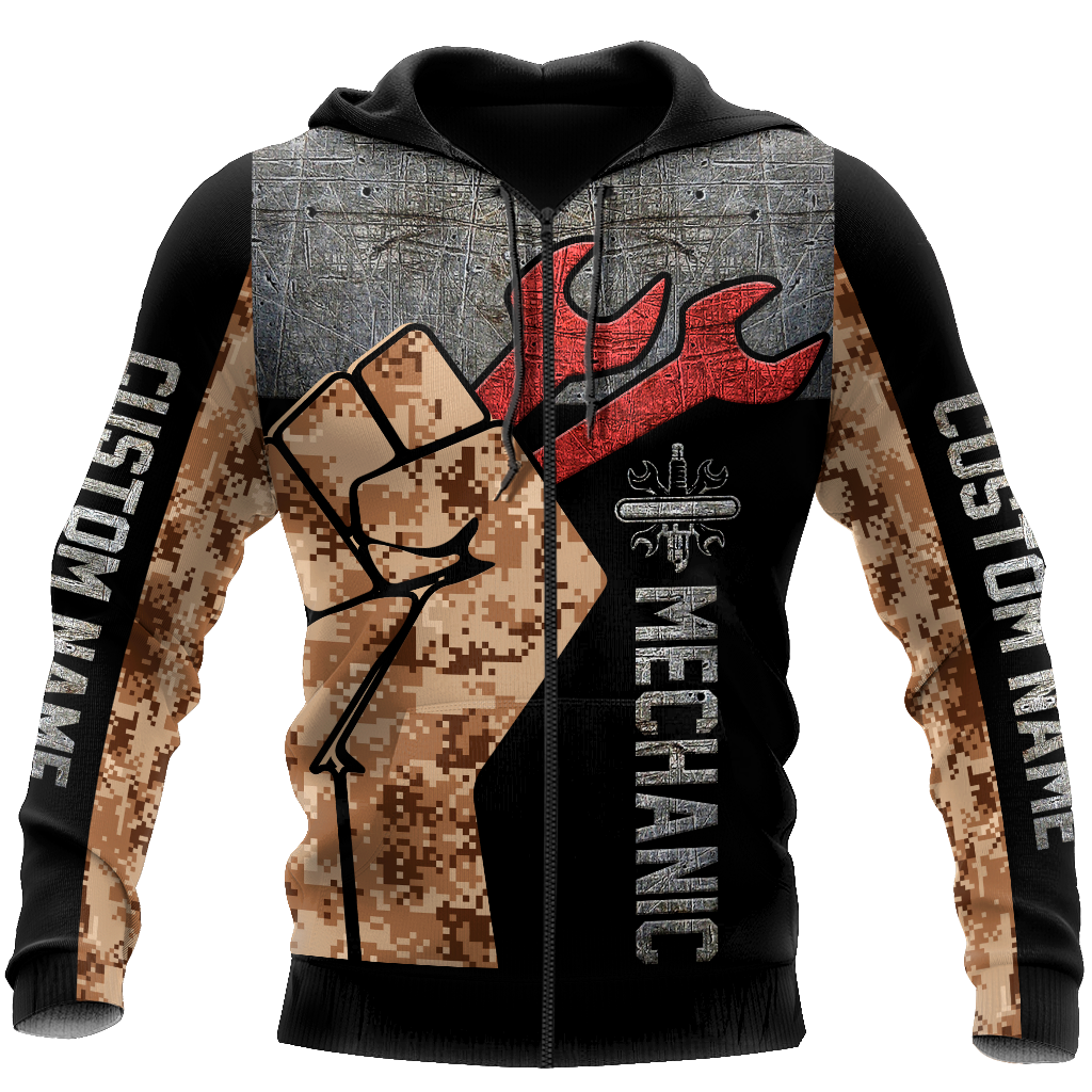 Personalized Mechanic Hoodie Shirt for Men and Women TNA10192001