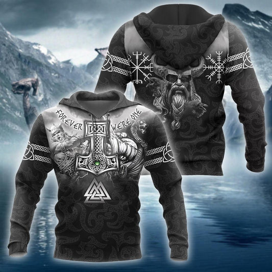 Viking - Hammer of Thor Hoodie HP798-Apparel-HP Arts-Hoodie-S-Vibe Cosy™