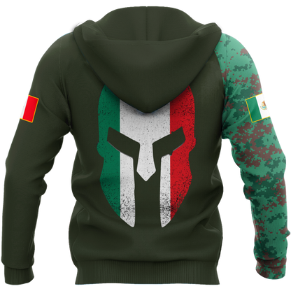 Mexican Coat Of Arm 3D All Over Printed Shirts DQB10142002
