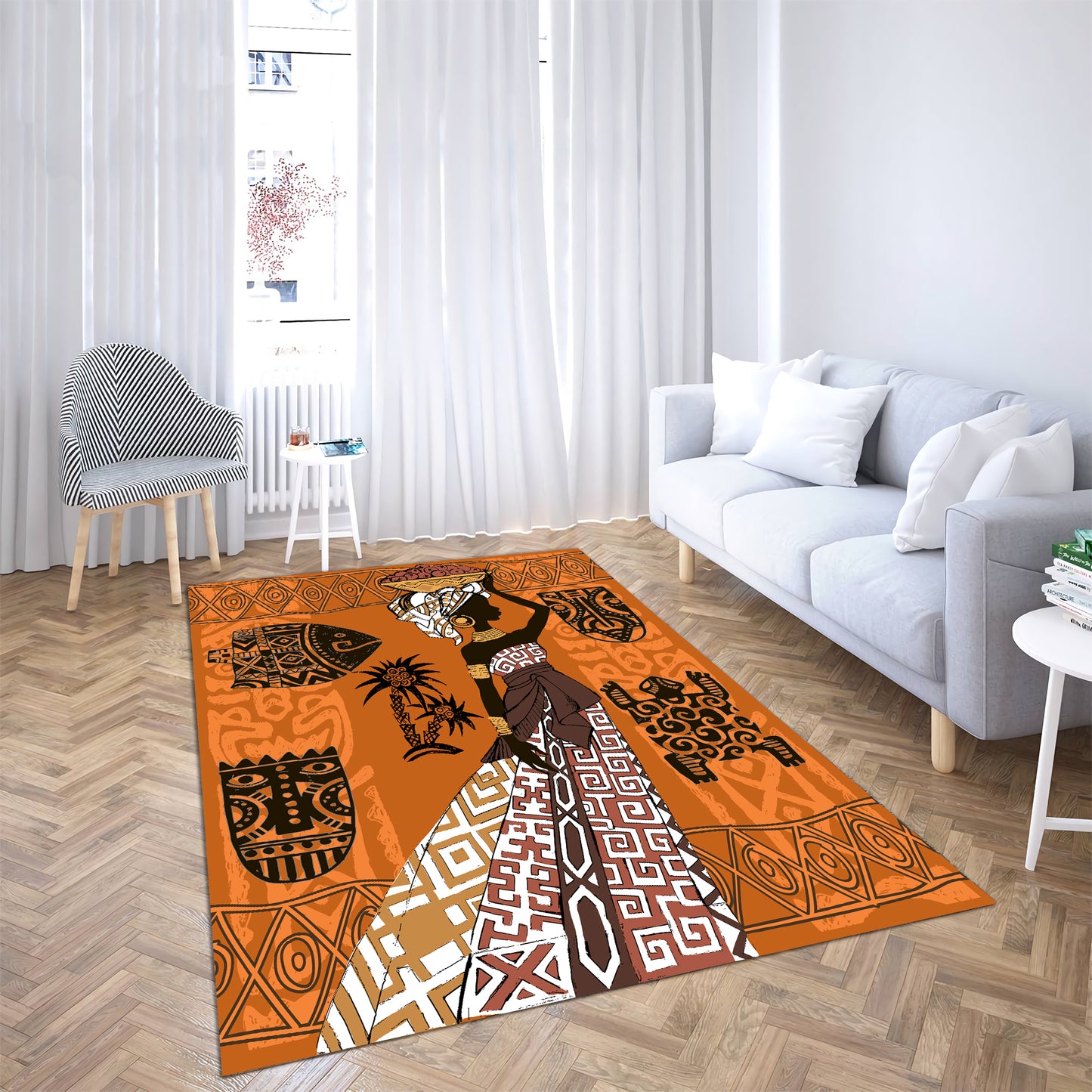 Africa Culture 3D Rug LAM20120801-LAM