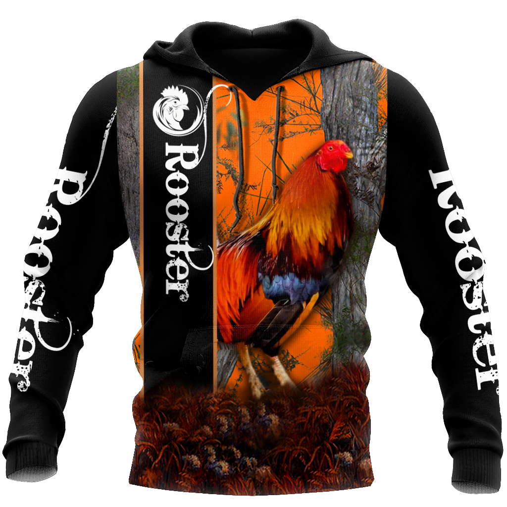 Premium Rooster 3D All Over Printed Unisex Shirts