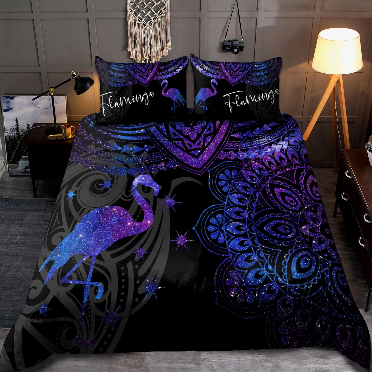 Flamingo Mandala 3DBedding Set LAM200801-LAM