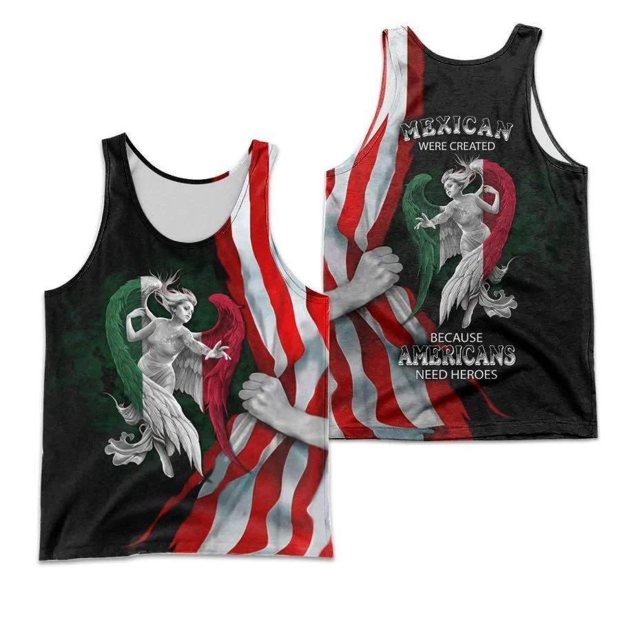 Mexico 3D All Over Printed Shirts For Men and Women TA062202-Apparel-TA-Tank Top-S-Vibe Cosy™