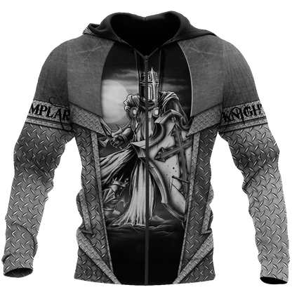 Premium Knight Templar All Over Printed Shirts For Men And Women MEI