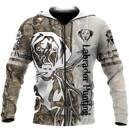 Camo Golden Retriever 3D All Over Print Hoodie HHT17082002
