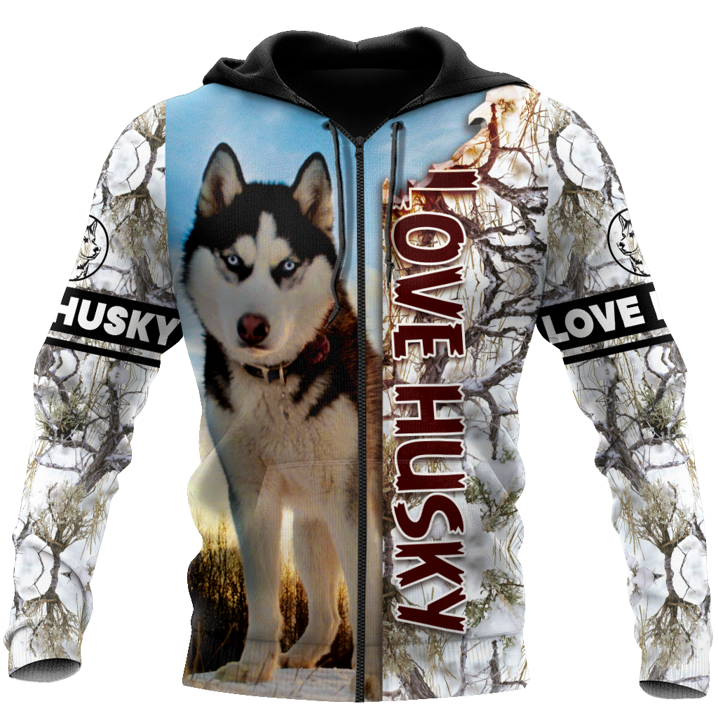 Husky 3d hoodie shirt for men and women TNA11032006