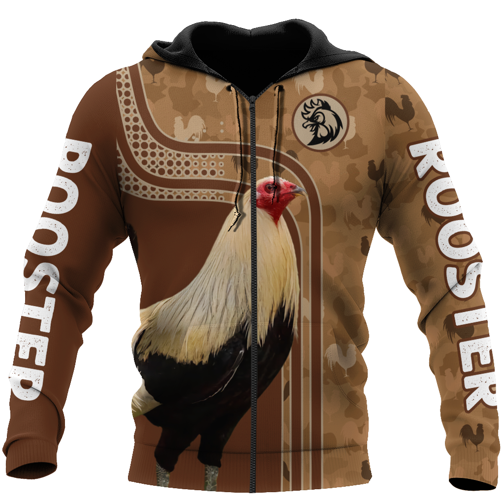 Premium Rooster 3D All Over Printed Unisex Shirts