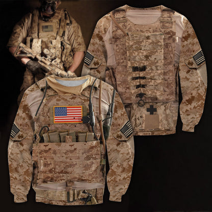3D All Over Printed US Navy SEAL Uniform-Apparel-HP Arts-Sweatshirt-S-Vibe Cosy™